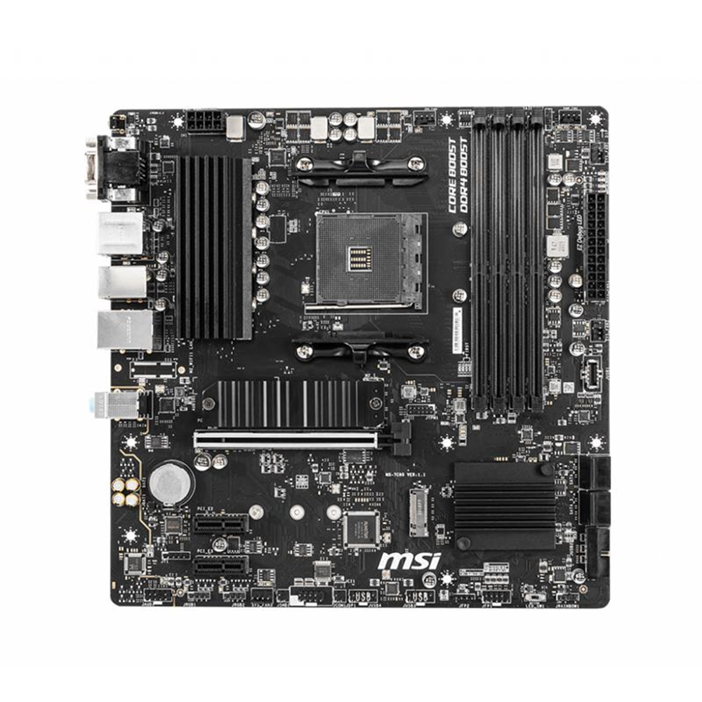 MSI B550M PRO-VDH DDR4 4400MHZ 1XVGA 1XHDMI 1XDP 2XM.2 USB 3.2 MATX AM4 (AMD 5000/4000G/3000 SERİLERİ İLE UYUMLU) 