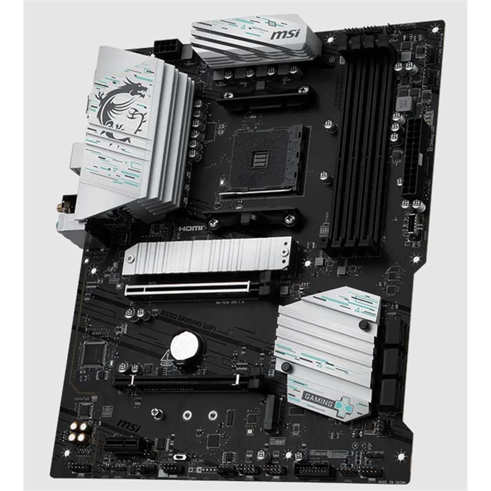 MSI B550 GAMING WIFI DDR4 4866MHZ 1XHDMI 1XDP 2XM.2 USB ATX AM4 (AMD AM4 5000/5000G/4000G/3000 SERİLERİ İLE UYUMLU) 
