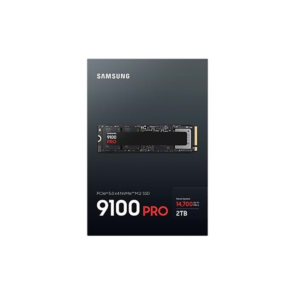 2 TB 9100 PRO SAMSUNG NVME M2 MZ-VAP2T0BW PCIE 14700-13400 MB/S SAMSUNG TR GARANTILI 