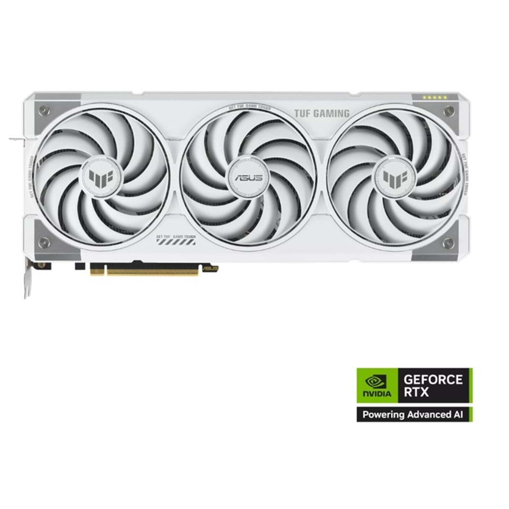 ASUS GEFORCE TUF-RTX5070TI-O16G-WHITE-GAMING 16GB GDDR7 256BIT 2XHDMI 3XDP EKRAN KARTI 