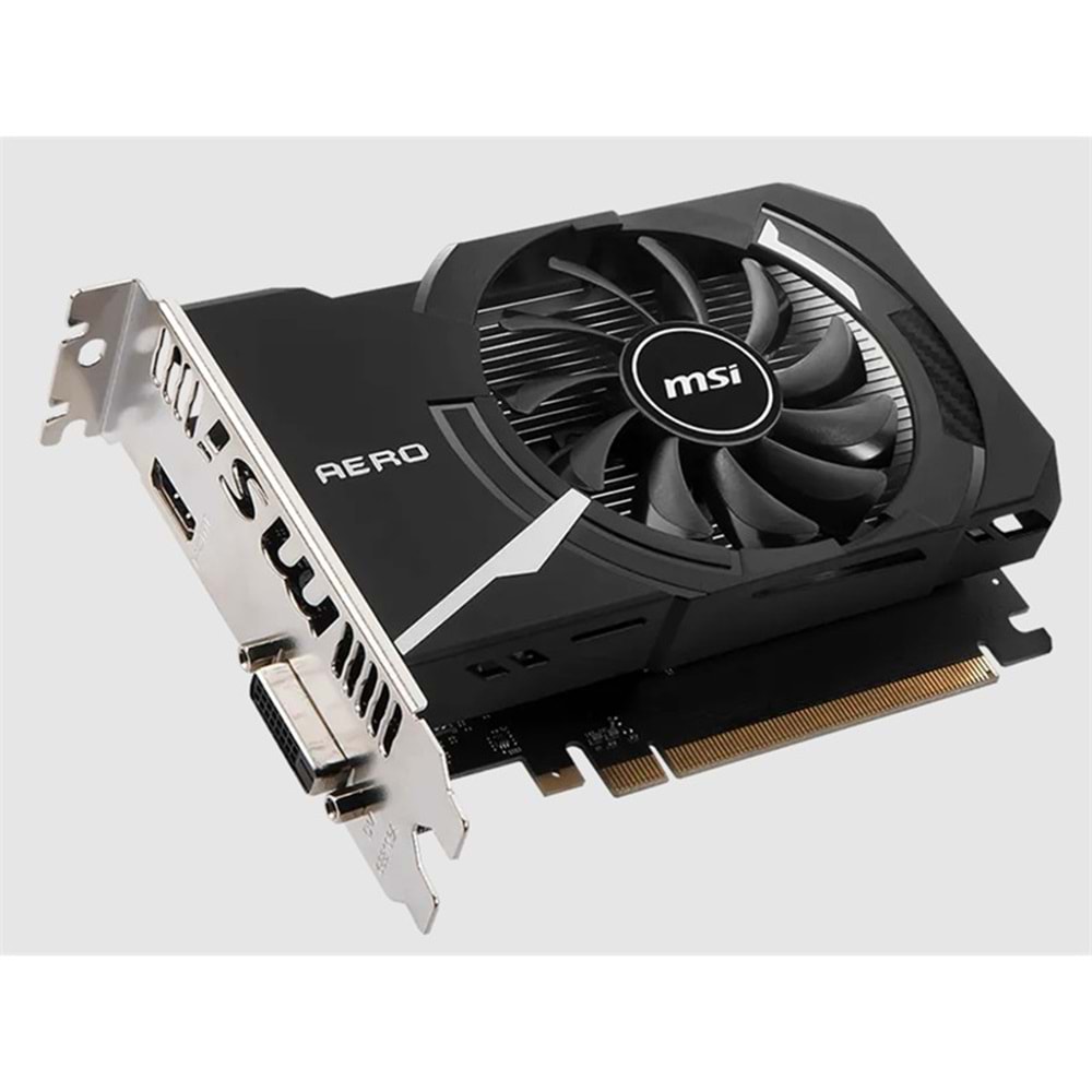 MSI GEFORCE GT1030 AERO ITX 4GD4 OC 4GB DDR4 64BIT 1XHDMI 1XDVI EKRAN KARTI 