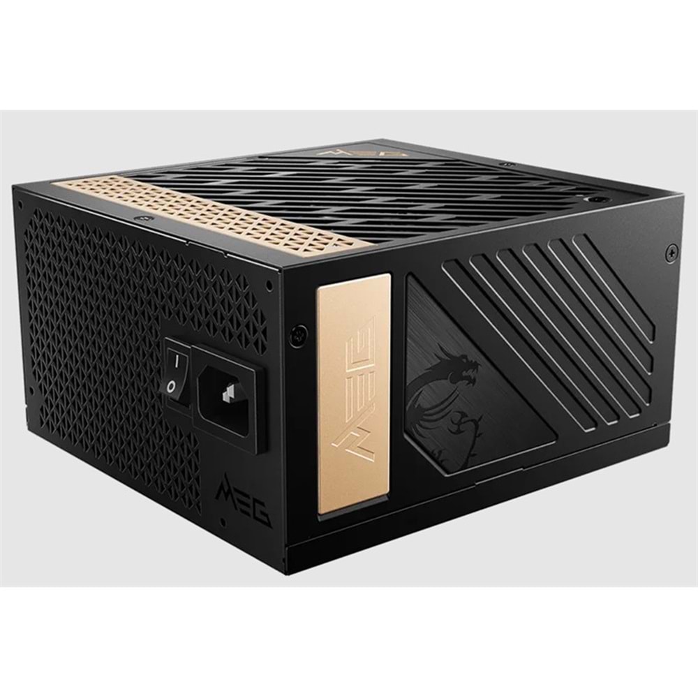 MSI MEG AI1300P PCIE5 1300W 80+ PLATINUM POWER SUPPLY 