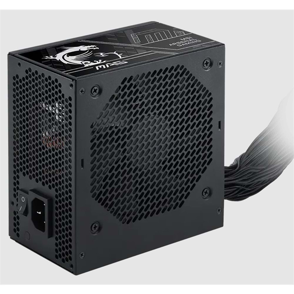 MSI MAG A750BN PCIE5 III 750W 80+ BRONZE ATX 3.1 PCIE 5.1 POWER SUPPLY 