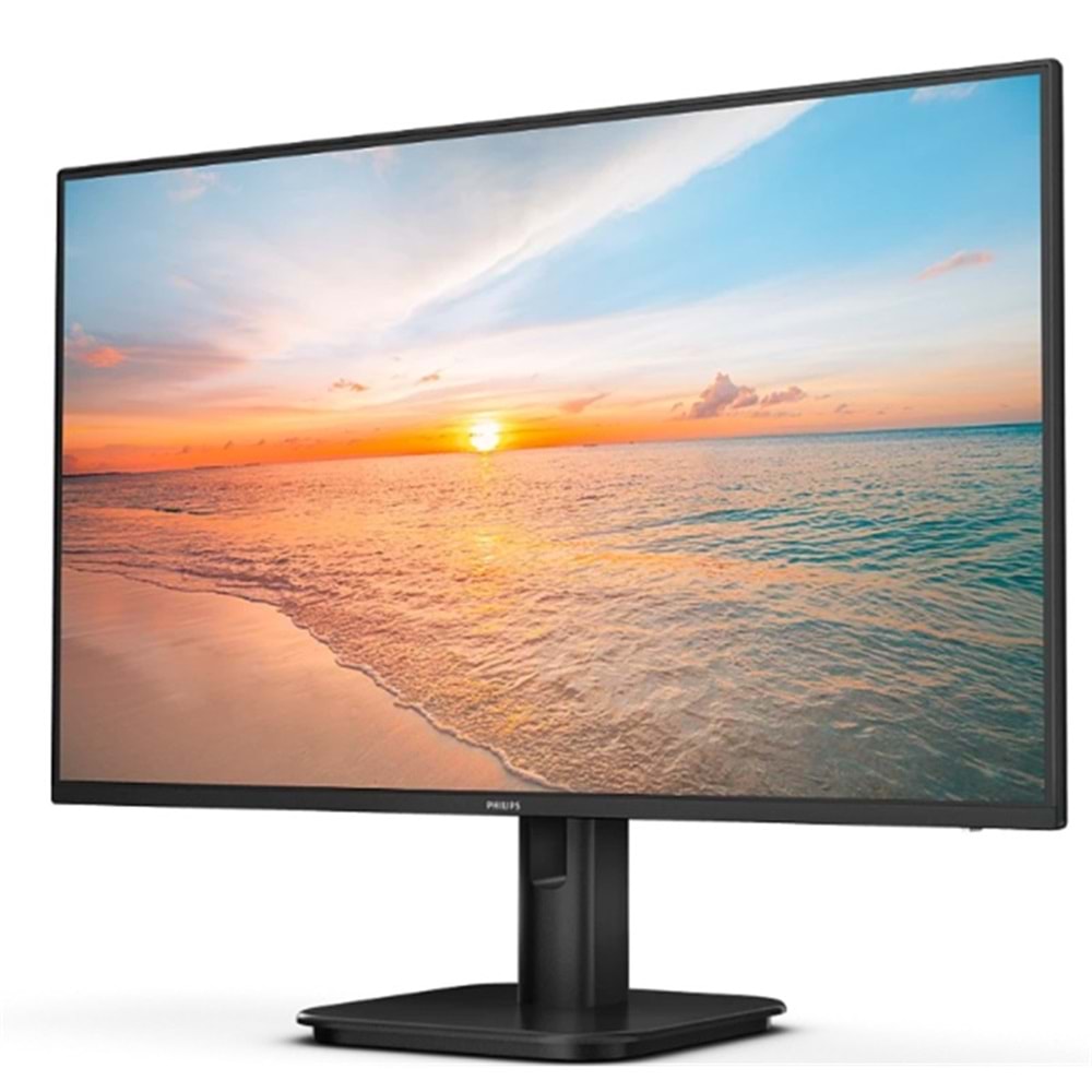23.8 PHILIPS 24E1N1200A/01 IPS 1MS 120MHZ 1XVGA 1XHDMI 1XDP HOPARLÖR FLICKER-FREE VESA SİYAH 