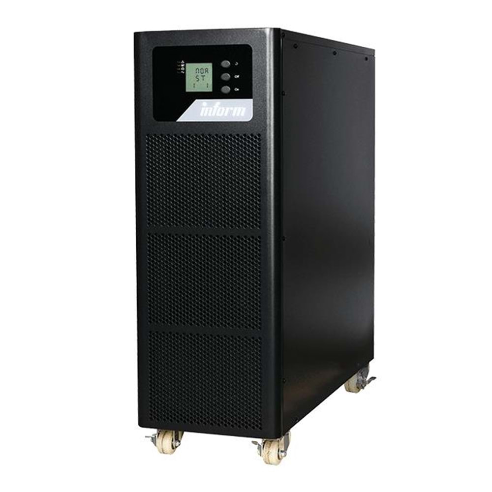INFORM STARK 3320 20KVA 3F/3F (32X9AH) 6/15 DK LCD ONLINE UPS (TRIFAZE) 