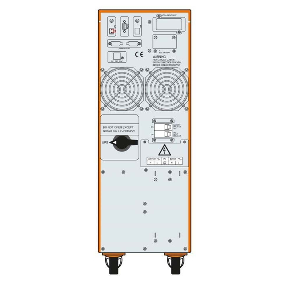 MAKELSAN POWERPACK SE 6KVA 1F/1F (16X9AH) PF;0,9 6/12DK ONLINE UPS 