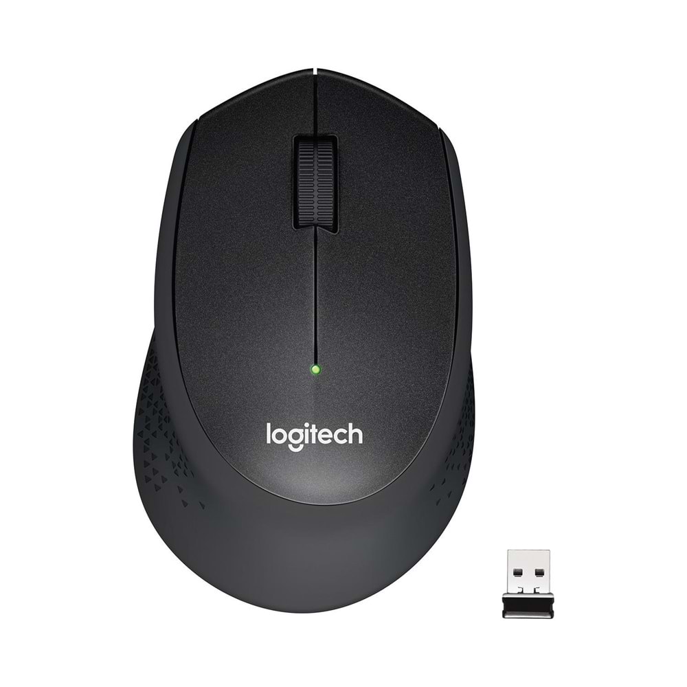 LOGITECH M330 SESSİZ KABLOSUZ USB OPTİK MOUSE SİYAH 910-004909 