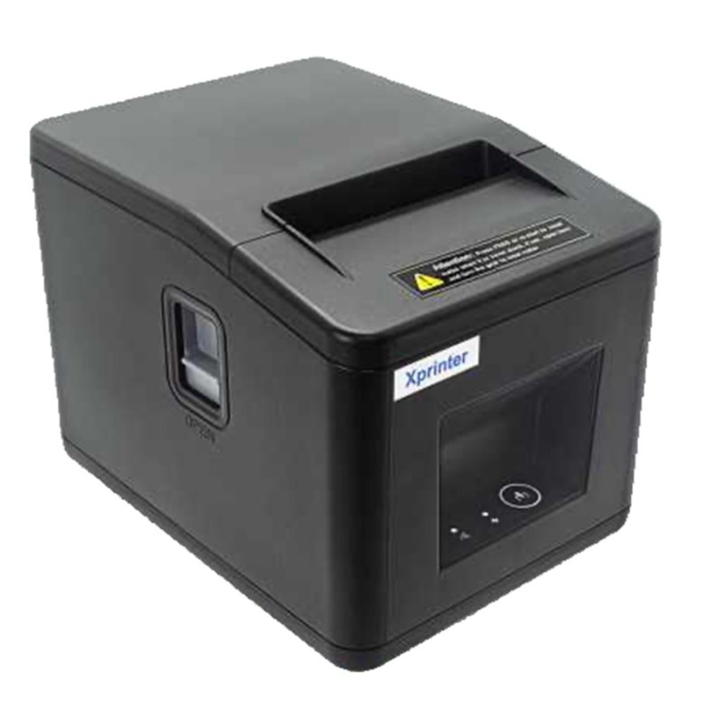 XPRINTER XP-Q805K 203DPI DİREKT TERMAL USB+ETHERNET OTOMATİK KESİCİ FİŞ YAZICI 