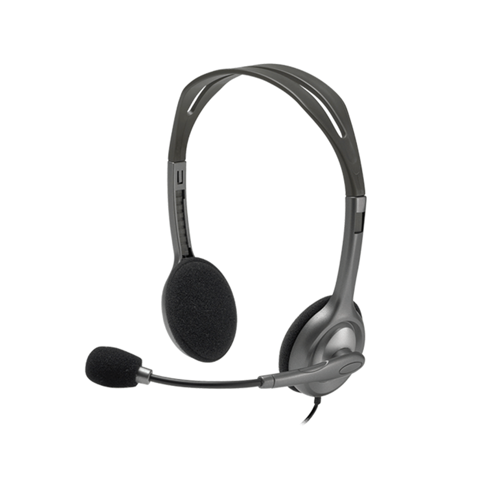 LOGITECH H110 MİKROFONLU KULAKLIK 981-000271 
