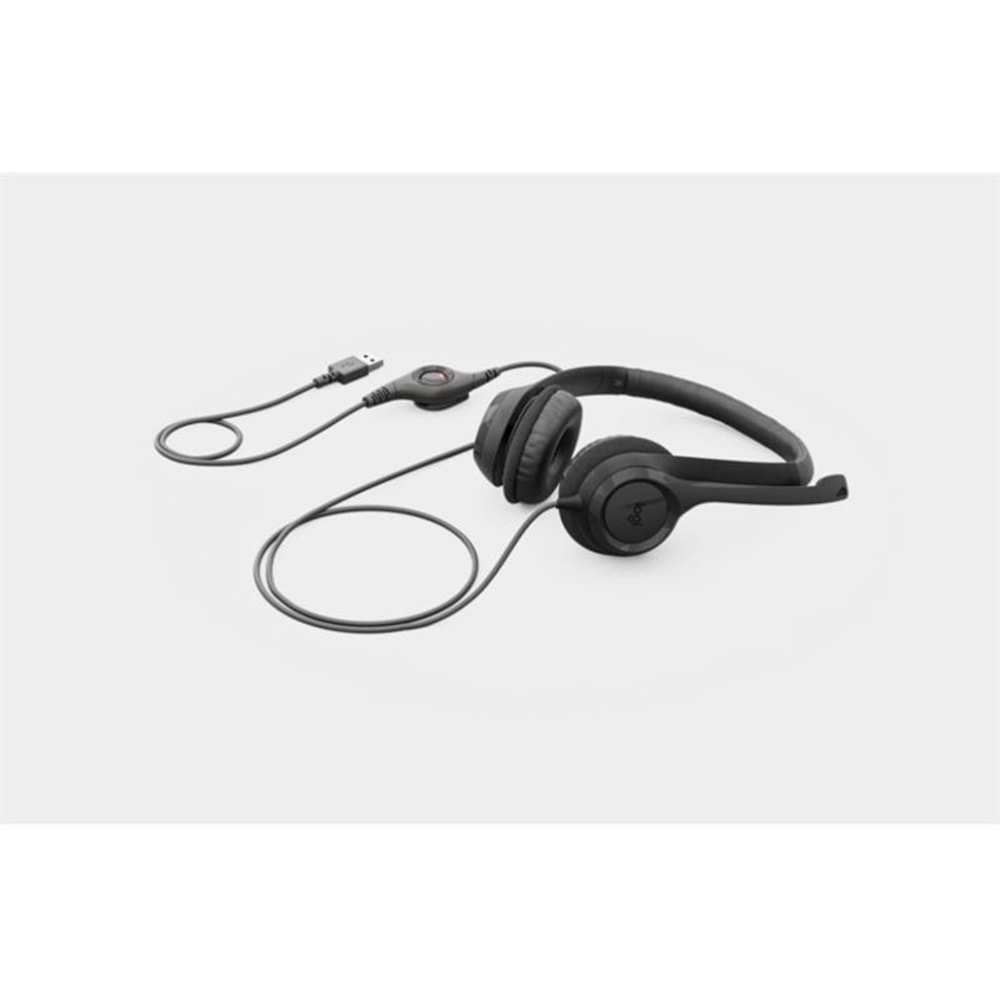 LOGITECH H390 KABLOLU SİYAH KULAKLIK 981-000406 