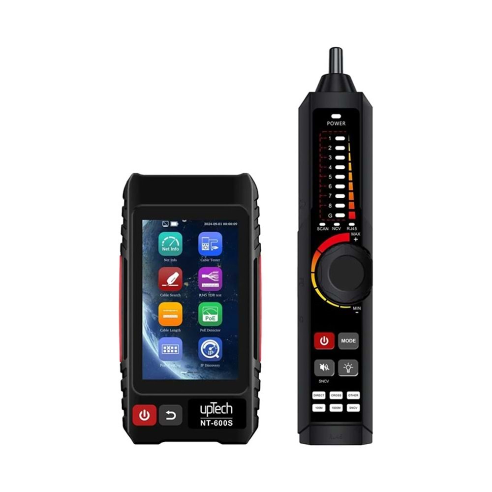 UPTECH NT-600S 4 INC PROFESYONEL YENİ NESİL NETWORK TEST CİHAZI 