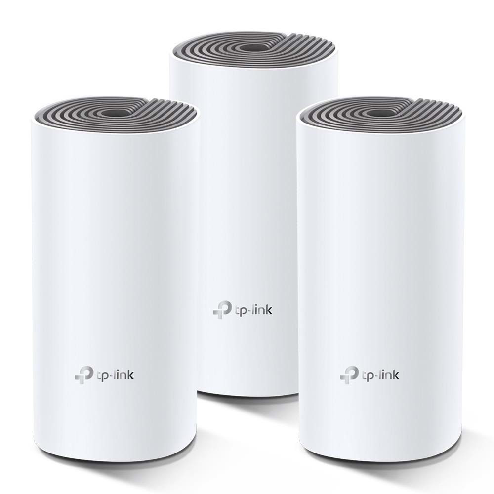 TP-LINK DECO E4 1200MBPS MESH WIFI SİSTEMİ (ÜÇLÜ) 
