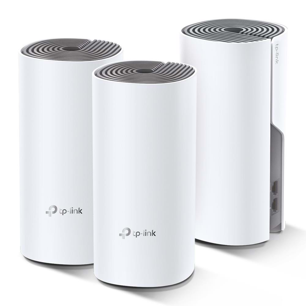 TP-LINK DECO E4 1200MBPS MESH WIFI SİSTEMİ (ÜÇLÜ) 