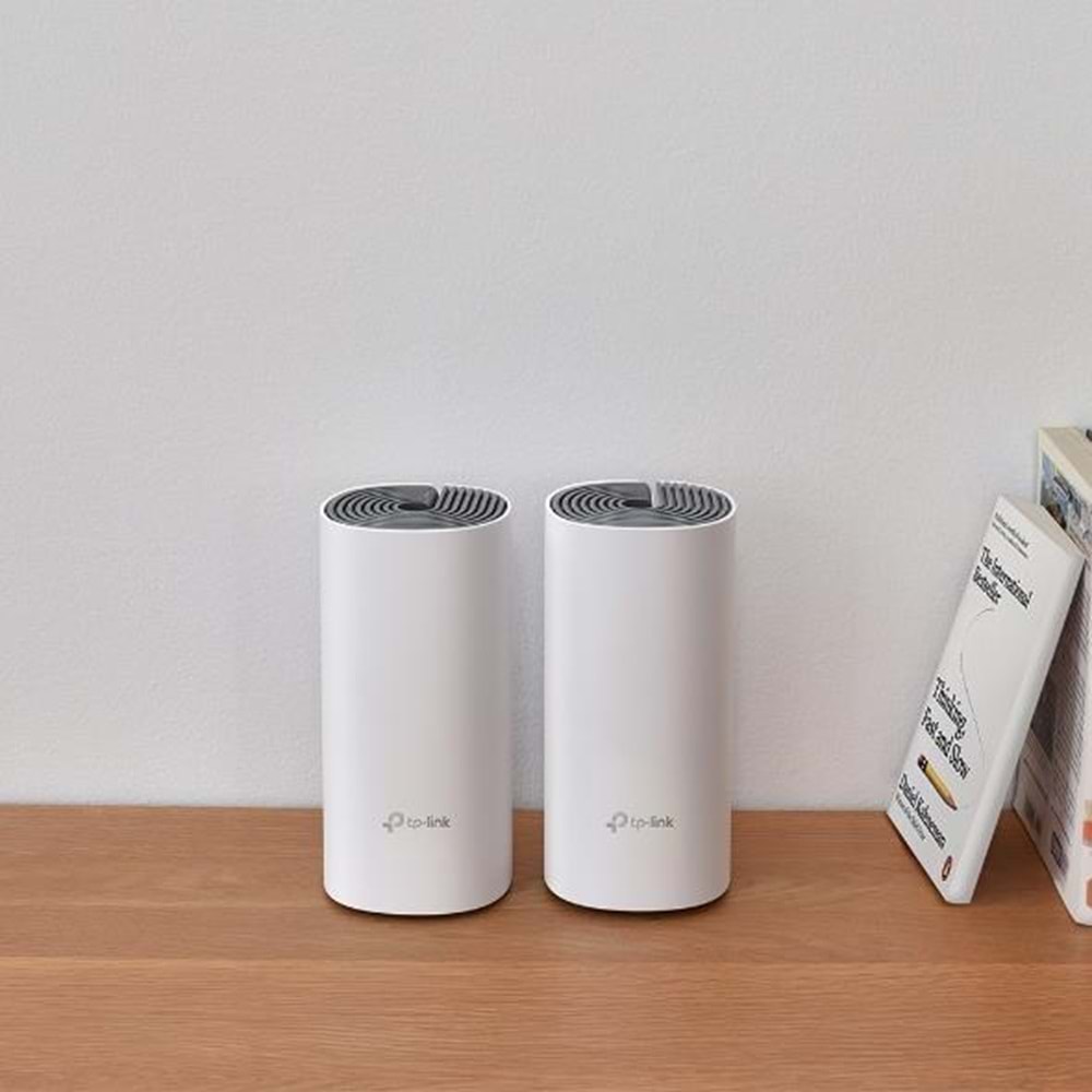 TP-LINK DECO E4 1200MBPS MESH WIFI SİSTEMİ (İKİLİ) 