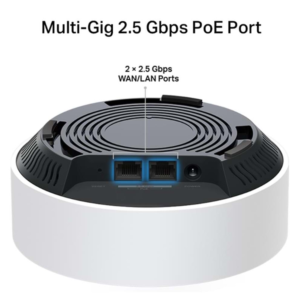 TP-LINK DECO X50-POE AX3000 MESH EV WIFI6 SİSTEMİ (ÜÇLÜ) 
