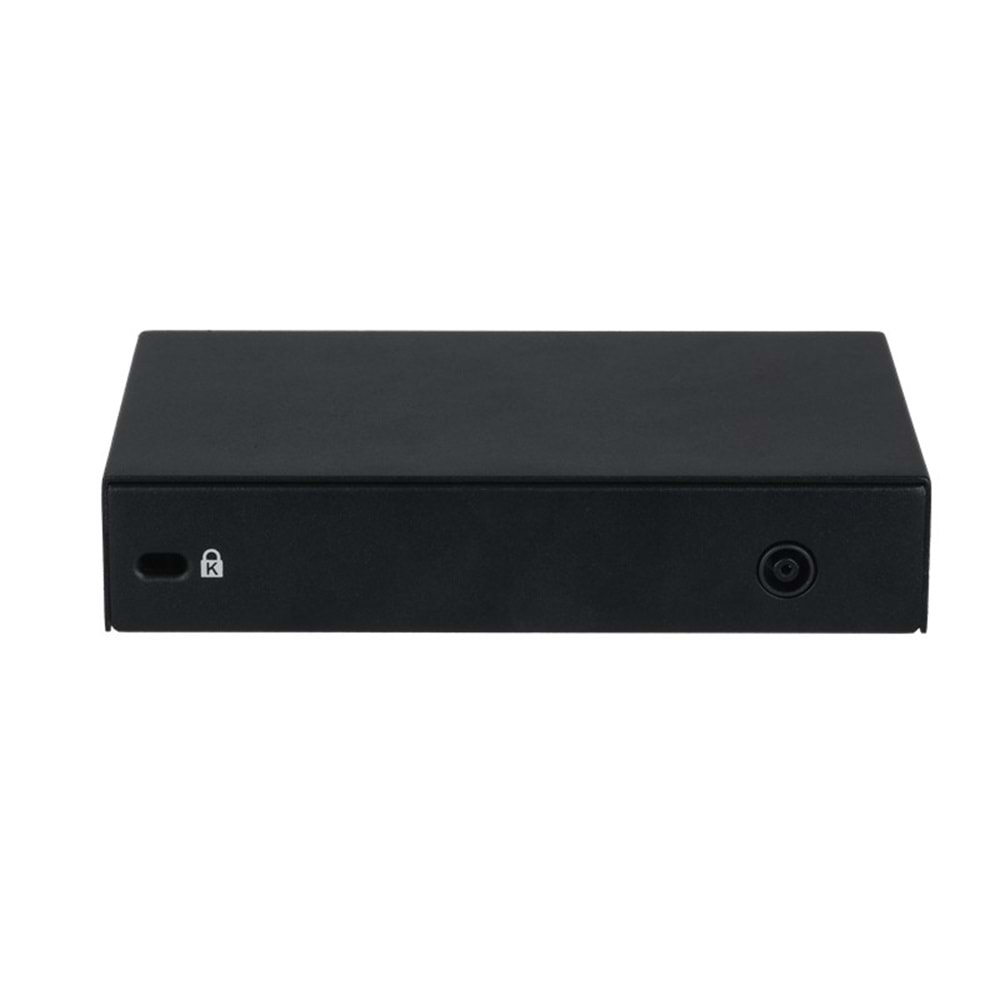 DAHUA PFS3006-4ET-60 4 PORT 10/100 + 2 PORT 10/100 UPLINK 250 METRE 60W POE METAL KASA SWITCH 