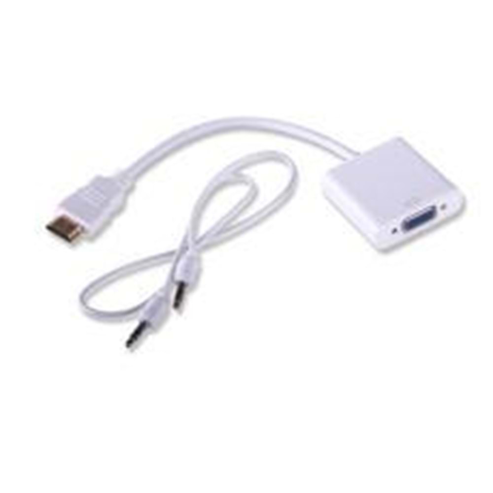 QPORT Q-HD-VGJ HDMI TO VGA CEVIRICI+ SES JACK 