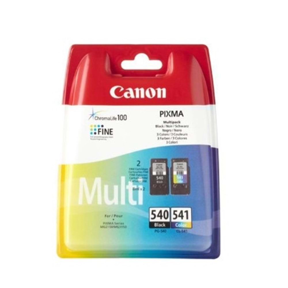 CANON PG-540/CL-541 MULTIPACK MUREKKEP KARTUŞ 2 LI 