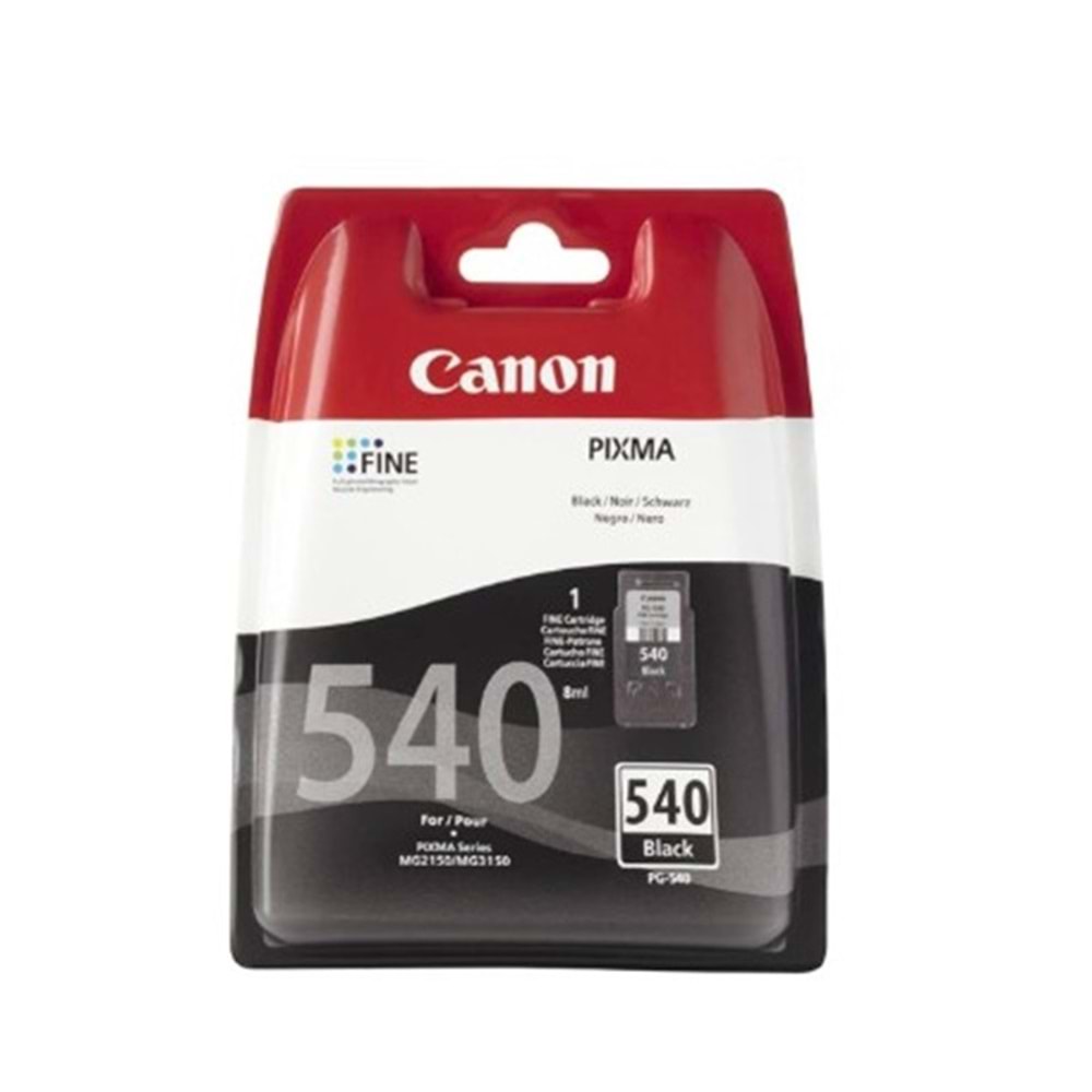 CANON PG-540 MG2150/MG3150 180 SAYFA SIYAH KARTUS 