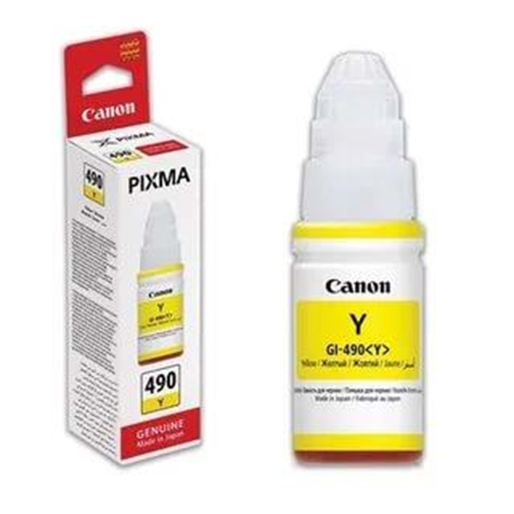 CANON GI-490Y SARI KARTUS 7.000 SAYFA 