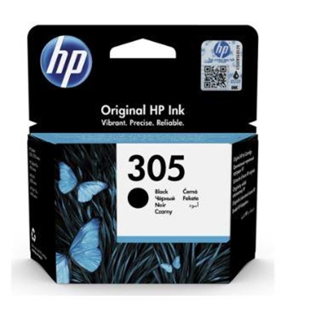 HP 3YM61AE (305) SIYAH KARTUSU 120 SAYFA 