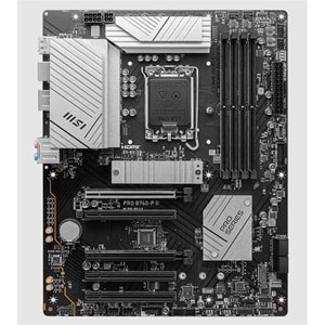 MSI PRO B760-P II DDR5 7200MHZ 1XHDMI 1XDP 2XM.2 USB 3.2 ATX 1700P (12. / 13. VE 14. NESİL İŞLEMCİ UYUMLU) 