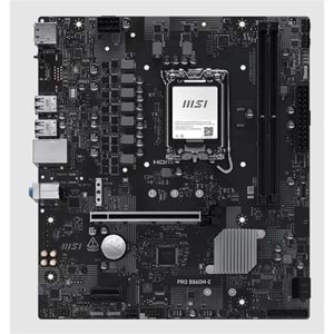 MSI PRO B860M-E DDR5 9066MHZ 1XHDMI 1XDP 2XM.2 USB MATX 1851P(INTEL ULTRA PROCESSORS SERIES 2) 