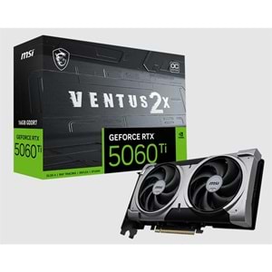 MSI GEFORCE RTX5060TI 16G VENTUS 2X OC PLUS 16GB GDDR7 128BIT 1XHDMI 3XDP EKRAN KARTI 