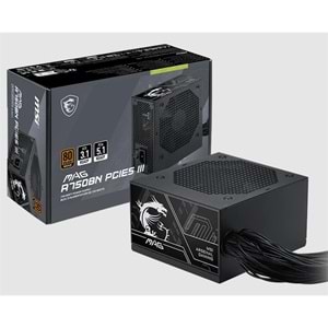 MSI MAG A750BN PCIE5 III 750W 80+ BRONZE ATX 3.1 PCIE 5.1 POWER SUPPLY 