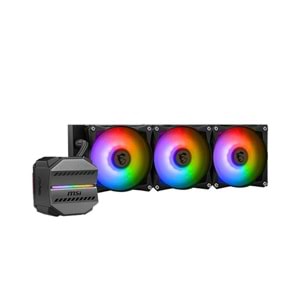 MSI MAG CORELIQUID M360 360MM ARGB CPU SIVI SOĞUTUCU (LGA 1150/1151/1155/1156/1200/1700/AM4/AM5/TR4 UYUMLU) 