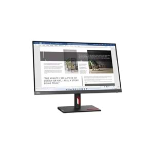27 LENOVO S27I-30 THINKVISION 63DFKAT4TK FHD 4MS 100HZ HDMI+VGA WLED MONITOR (3 YIL GARANTİ) 