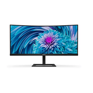 34 PHILIPS 346E2CUAE/00 4MS 100MHZ 1XHDMI 1XDP WQHD 3440 X 1440 USB-C HOPARLÖR YÜKSEKLİK AYARI CURVED VESA SİYAH 
