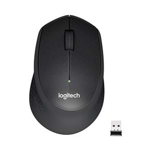 LOGITECH M330 SESSİZ KABLOSUZ USB OPTİK MOUSE SİYAH 910-004909 