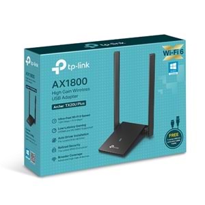 TP-LINK ARCHER TX20U PLUS AX1800 WIFI6 KABLOSUZ USB ADAPTOR 