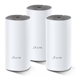 TP-LINK DECO E4 1200MBPS MESH WIFI SİSTEMİ (ÜÇLÜ) 
