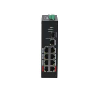 DAHUA PFS3110-8ET-96-V2 8 PORT 10/100 + 1XGB RJ45/1XGB SFP UPLINK 96W POE ENDÜSTRİYEL SWITCH 