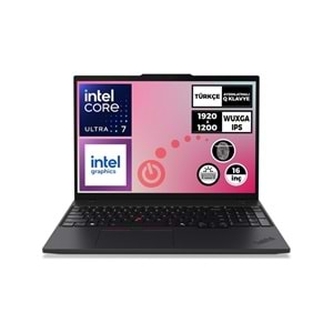 LENOVO NB E16 THINKPAD 21MA008YTX ULTRA5 125U 16GB 512SSD O/B 16 DOS (3 YIL GARANTİ) 
