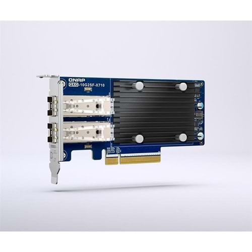 QNAP QXG-10G2SF-X710 2XSFP+10GBE AĞ GENİŞLETME KARTI 