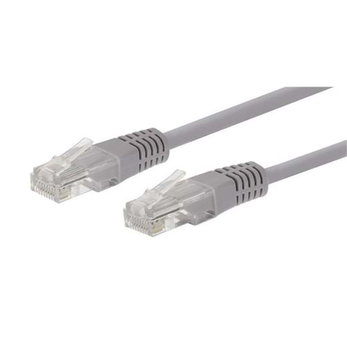 URANIUM CAT6 UTP LSZH PATCH CORD 26AWG 250MHZ 0.20M GRİ RENK 