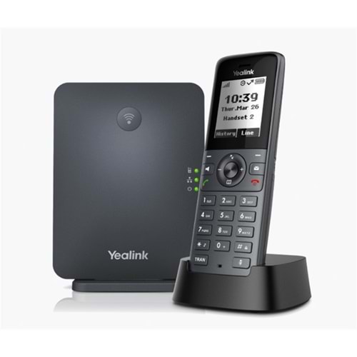 YEALINK W71P 1.8 INC EKRAN HD SES GÜRÜLTÜ ENGELLEME IP DECT TELEFON (W70B BAZ + W71H) 