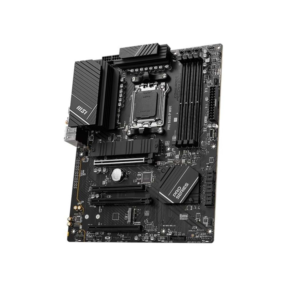 MSI PRO B650-P WIFI DDR5 6000MHZ 1XHDMI 1XDP 2XM.2 USB 3.2 ATX AM5 (AMD AM5 9000/8000/7000 SERİLERİ İLE UYUMLU) 