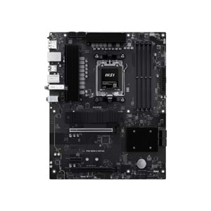 MSI PRO B850-S WIFI6E DDR5 8200MT/S 1XHDMI 1XDP 2XM.2 ATX AM5(AMD AM5 9000/8000/7000 SERİLERİ İLE UYUMLU) 