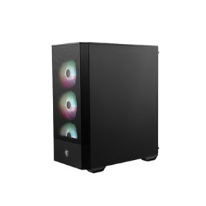 MSI MAG FORGE 112R TEMPERLI CAM 3X120MM 1X120MM ARGB FAN PSU YOK ATX GAMING KASA 