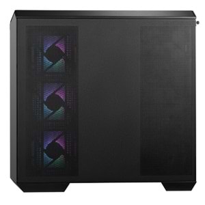 MSI MAG PANO M100R PZ B65 TEMPERLİ CAM 3X120MM 1X120MM ARGB FAN 650W BRONZ PANORAMİK SİYAH KASA 