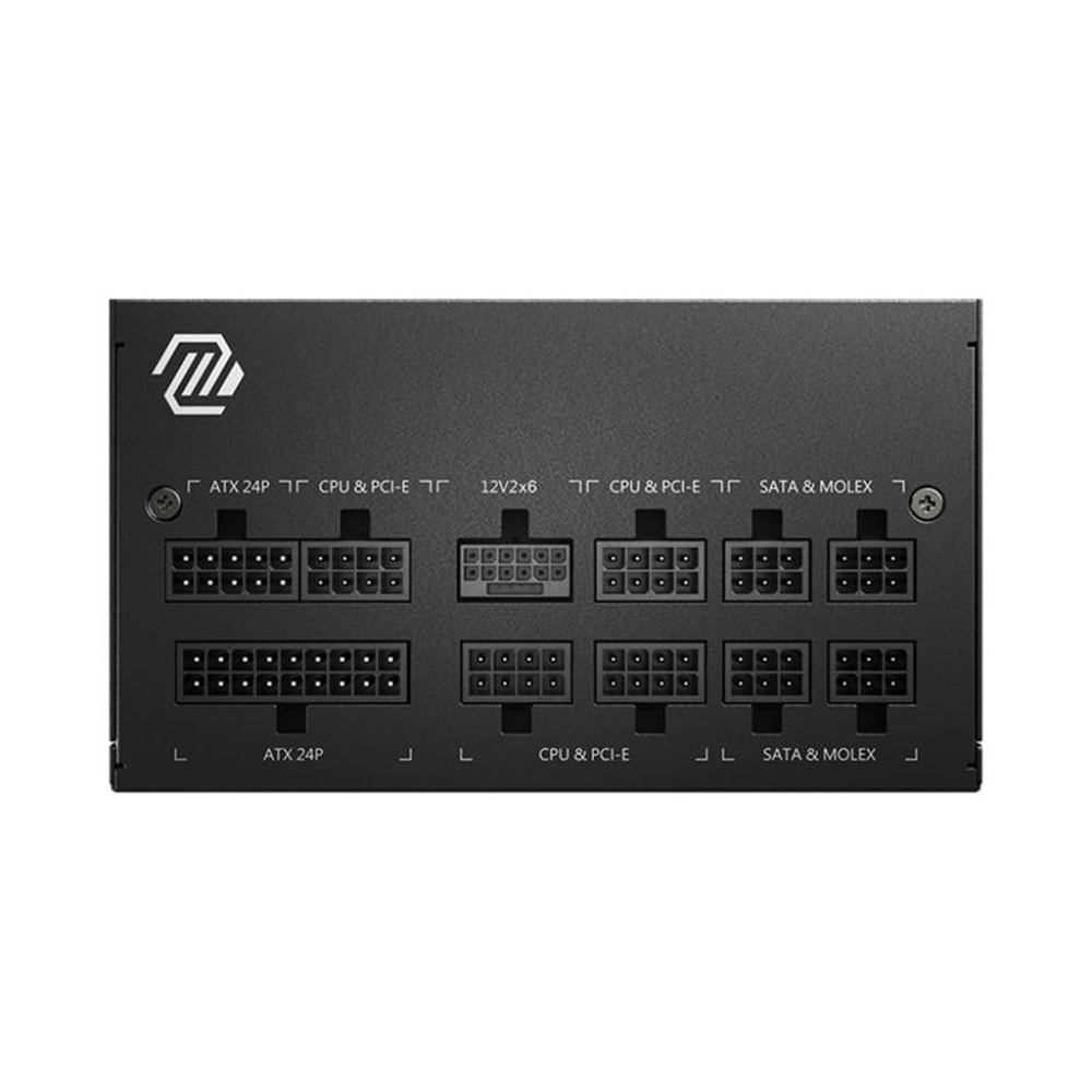 MSI MAG A850GL PCIE5 850W 80+ FULL MODULAR GOLD POWER SUPPLY 