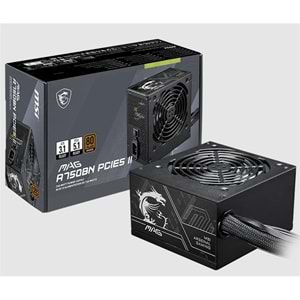 MSI MAG A750BN PCIE5 II 120MM FAN 80+ BRONZE PSU 