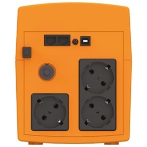 MAKELSAN LION 1200VA 1F/1F (2X7AH) 5/10DK LINE INTERAKTIF UPS 
