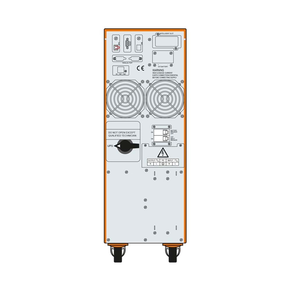 MAKELSAN POWERPACK SE 10KVA 1F/1F (16X9AH) PF;1 6/12DK ONLINE UPS 