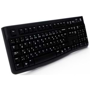 LOGITECH K120 F USB KABLOLU KLAVYE SİYAH 920-004163 