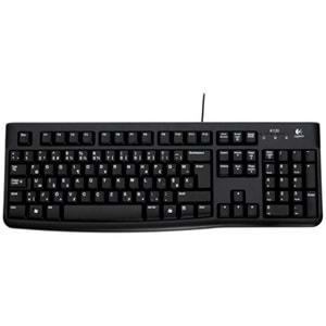 LOGITECH K120 F USB KABLOLU KLAVYE SİYAH 920-004163 